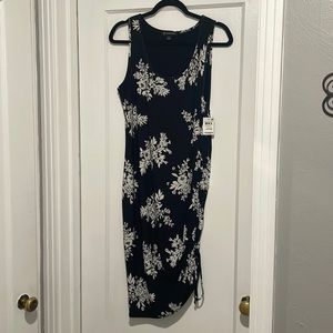 Women's Sleeveless Side Ruched Dress